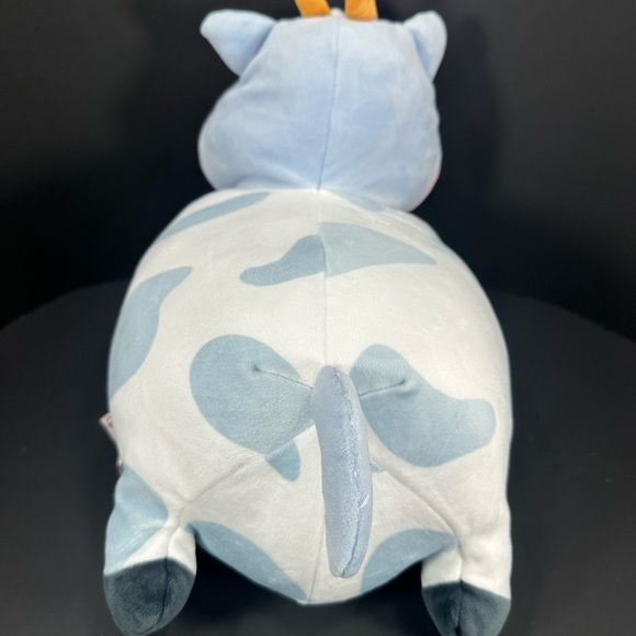 Snuggle beggie Plush Cow Toy - Pink and Gray size 10” pre owned Exellent cond - Picture 2 of 6